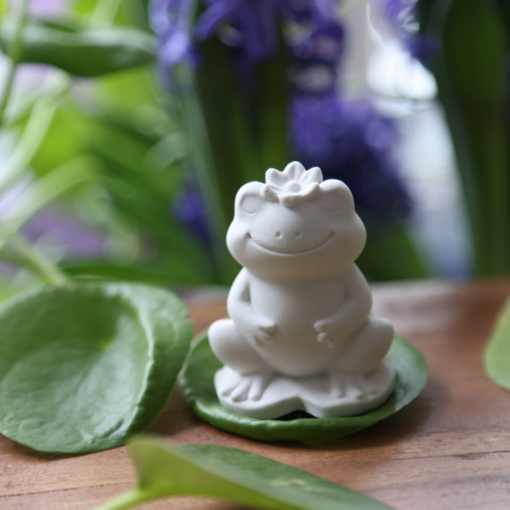 Silikon - Gießform - Mini - Frosch - Gartenfreunde - vielfältig nutzbar