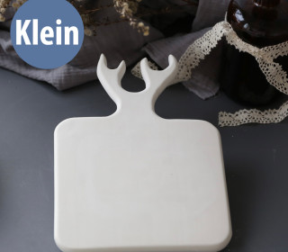 Silikon - Gießform - Serviertablett mit Hirschgeweih - Tablett - Klein - vielfältig nutzbar