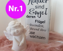 Silikon - Gießform - Niedlicher Engel - Engelfigur - Nr.1 - vielfältig nutzbar