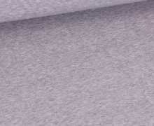 Weicher Strick-Jersey - Sehr feine Struktur - Lila - Viskose Mix - Meliert - Elastisch