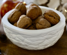 Silikon - Gießform - Walnuss Schale - Dekoschale - Kerzenschale - Pflanzschale - vielfältig nutzbar