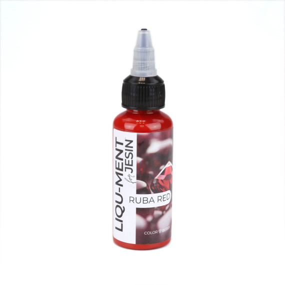 50ml Liqu-Ment - Farbflasche - Ruba Red - Wasserbasiert - Colorberry
