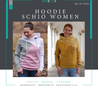 Ebook Hoodie SCHIO Women XS-XXXL