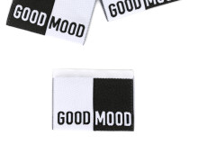 1 Label - GOOD MOOD - Weiß/Schwarz - Anlukaa