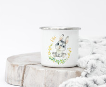 Emaille Becher - Blissful Bunny - Brooke - Ostern