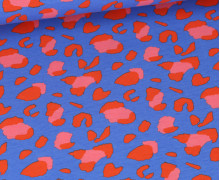 Jersey - 2.Wahl - Big Leo - Animal Print - Himmelblau