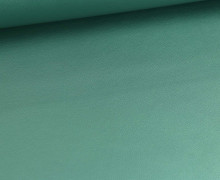 Kunstleder - Fashionstoff - Nappa - Uni - 140cm - Opalgrün Metallic