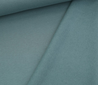 Kuschelsweat Light - Uni - Altgrün - Sweat Angeraut