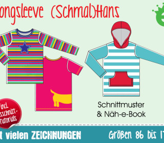 Ebook - Longsleeve (Schmal)Hans Gr. 86 - 170