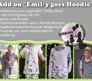 Emil/y goes Hoodie Gr. 68-176 - Lilikidz add on #7