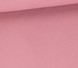 Sommersweat - Uni - 155cm - Altrosa