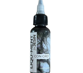 50ml Liqu-Ment - Farbflasche - Con Grey - Wasserbasiert - Colorberry