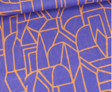Baumwolle - Webware - Voile - NERIDA HANSEN - Town - Blau