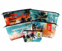 DIY-Nähset - Softshell - Fleece - 5 Wetbags - Beach Vibes - abby and amy