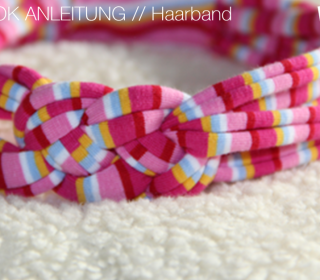 Anleitung / Tutorial Haarband