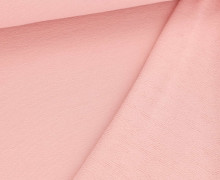 Vintage-Sweat - Feinstrick-Optik - uni - Babyrosa