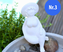 Silikon - Gießform - Badedame - Dekofigur - Nr. 3 - vielfältig nutzbar