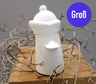 Silikon - Gießform - Möwe mit Mütze - maritim - Groß - vielfältig nutzbar