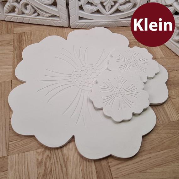 Silikon - Gießform - Untersetzer - Deko - Blüte - Klein - vielfältig nutzbar