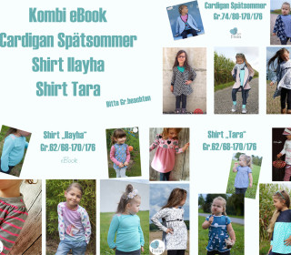 Kombi eBook Cardigan + Shirts Tara & Ilayha
