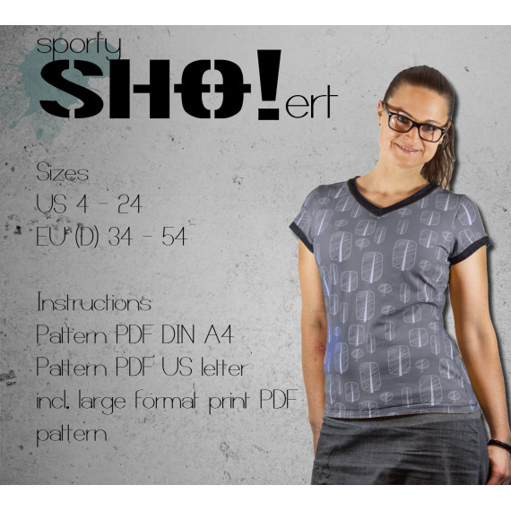 sportySHO!ert - a loose fit basic shirt