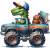 DinoGangMonstertruckFeuer