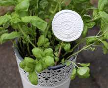 Silikon - Gießform - Blumenstecker - Anhänger - Deko - Muster - Nr. 2 - vielfältig nutzbar