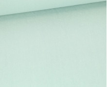 Baumwolle - Webware - Leinenoptik - Sandwashed - Uni - Altmint