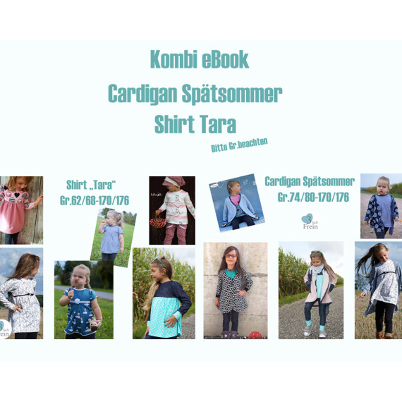 Kombi eBook Cardigan + Shirt Tara