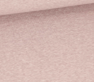 Weicher Strick-Jersey - Sehr feine Struktur - Altrosa - Viskose Mix - Meliert - Elastisch