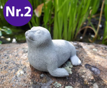 Silikon - Gießform - Seehund - Robbe - Nr 2 - vielfältig nutzbar