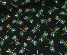 Bio-Jersey - Dragonfly - Beetles & Bugs - Schwarz - Hamburger Liebe