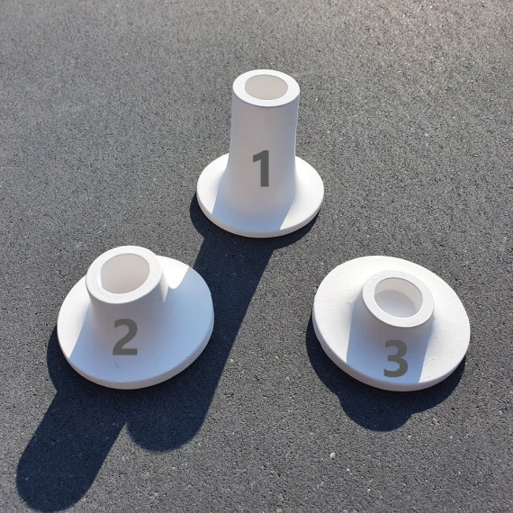 Silikon - Gießform - schlichter Kerzenständer - für Stabkerzen - Reagenzglas-Vase - Kerzenhalter 1 - vielfältig nutzbar
