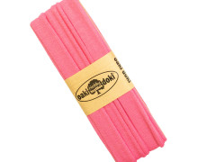 2 Meter Jersey Paspelband - 1,2cm x 2m - Zugeschnitten - oaki doki - Pink (017)