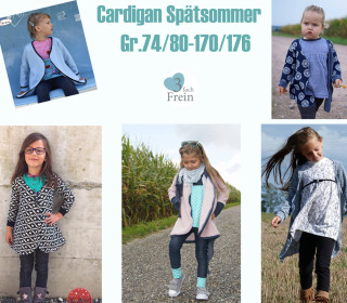 eBook Cardigan Gr. 74/80-170/176