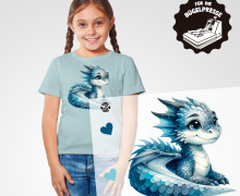 Onkel Bo's Bügelbilder - DIN A4 - Little Lovely Dragon - BIG