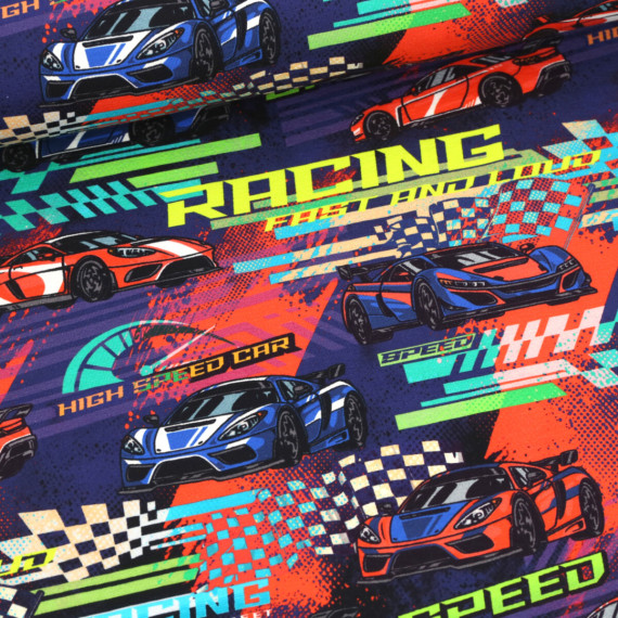 Jersey - Racing - Stahlblau