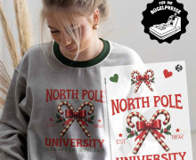 Onkel Bo's Bügelbilder - DIN A4 - North Pole University - 1892 - BIG