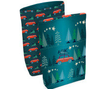 DIY-NÄHSET - Buchtasche - Driving home for christmas - Hamburger Liebe - Softshell - abby and amy
