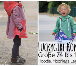 Luckygirl Hoodie/Leggings/Baggy Kombi-Ebook by From heart to needle