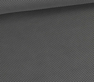 Wattierter Mesh - Air Mesh - Uni - Grau
