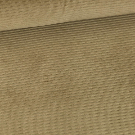 Nicki Breitcord Jersey - Weich - Elastisch - Uni - Beigebraun