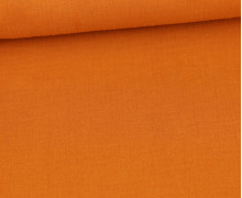 Bio Musselin Lotta - Muslin - Uni - Organic Cotton - Double Gauze -  Orange