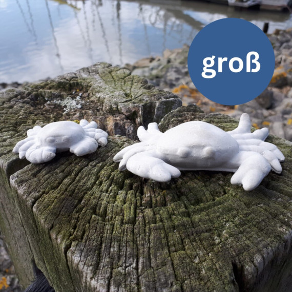 Silikon - Gießform - Große Krabbe - maritim- vielfältig nutzbar