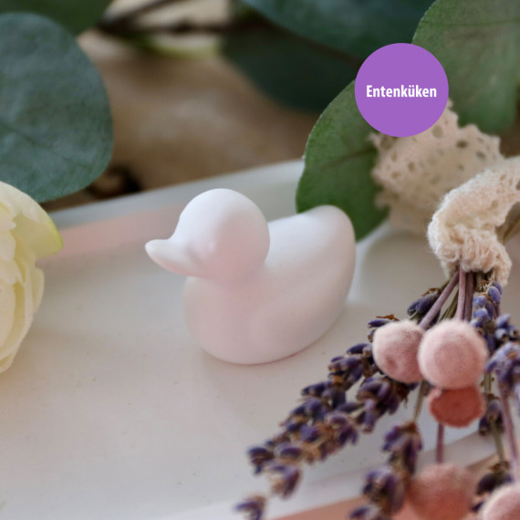 Silikon - Gießform - Süße Ente - Dekoente - Entenküken - vielfältig nutzbar