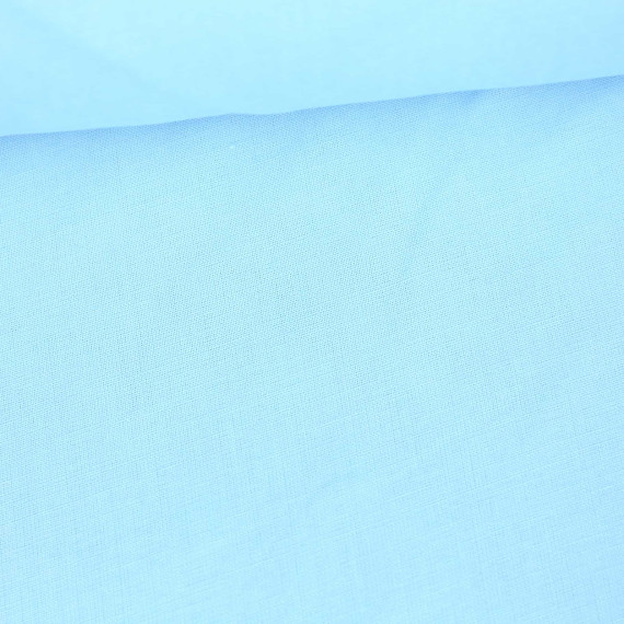 Baumwolle - Webware - Extra Breit - 270cm - Uni - Pastellblau
