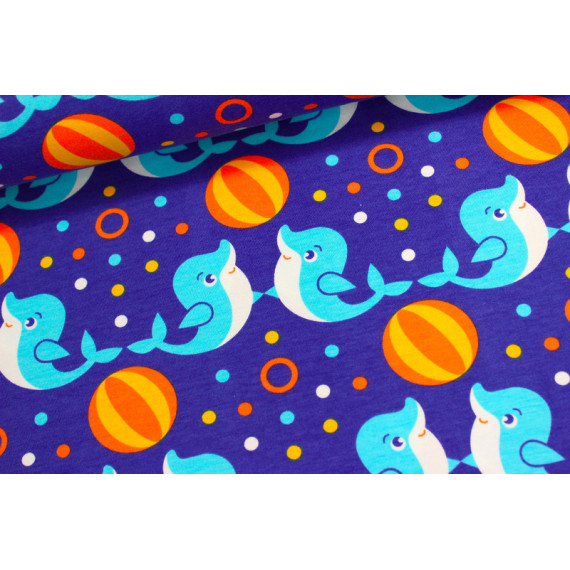 Jersey Fino FlossenKicker Delfin Organic Cotton 