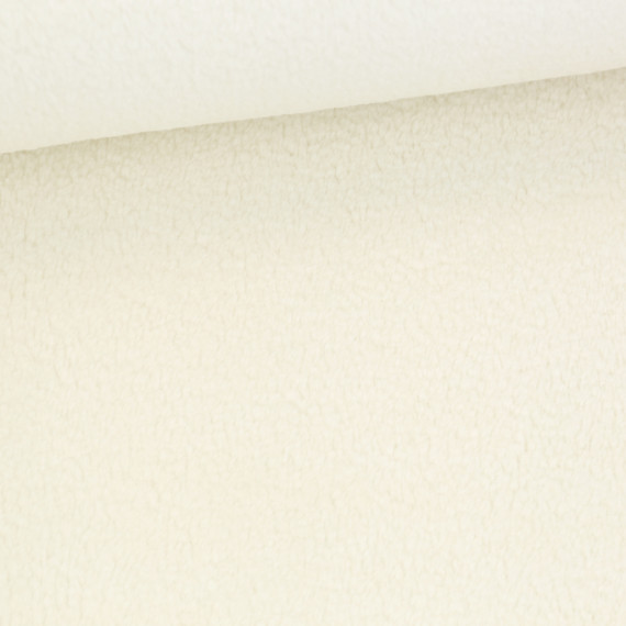 Teddy - Teddystoff - 260g - uni - Warmweiß