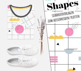 FREEBIE - Shapes - Formen - Siebdruck Vorlagen