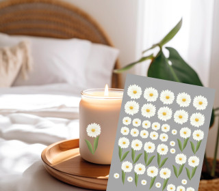 Rub-On Sticker - Take a flower - KnilchArt Design - Tante Henni Rubon - vielfältig nutzbar